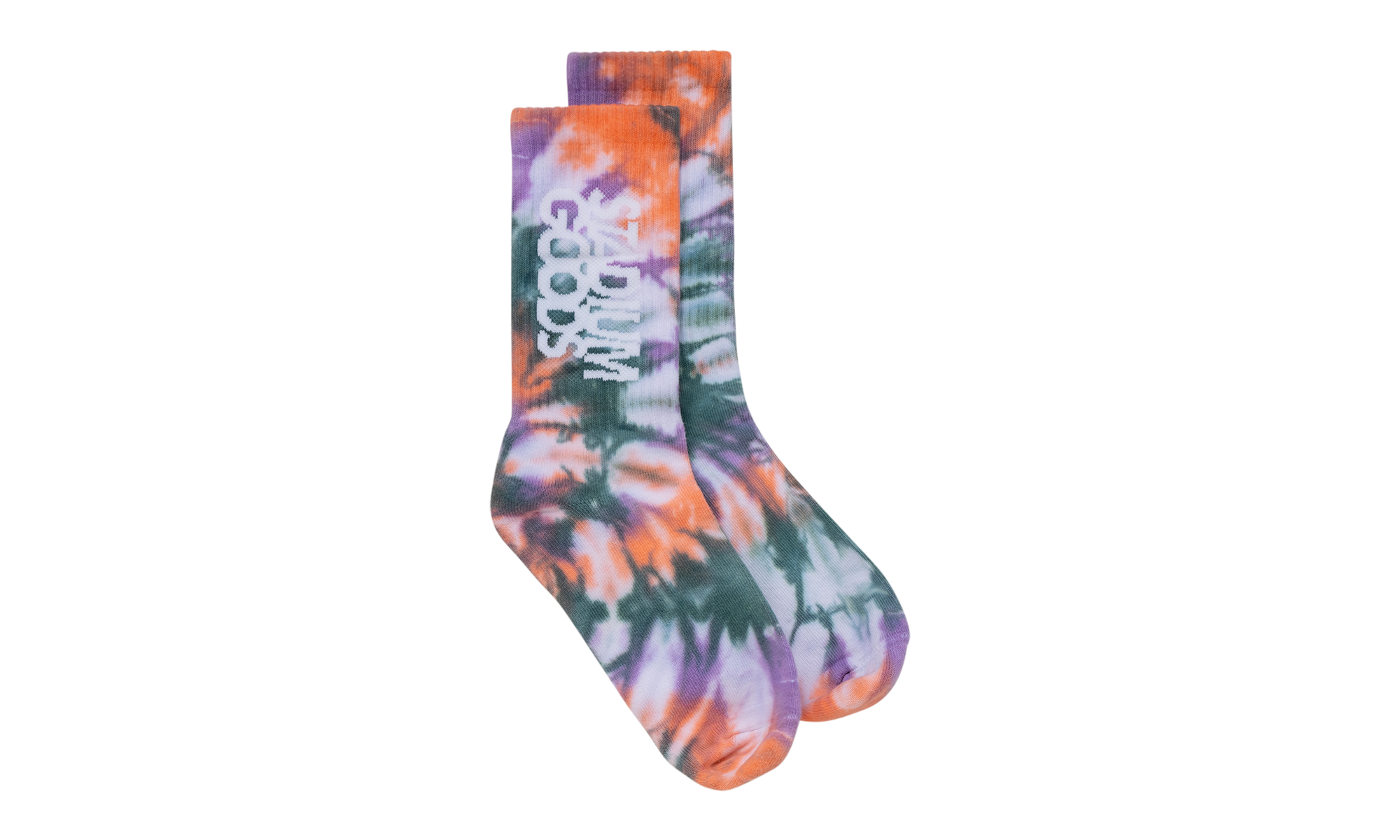 Stadium Goods x Smalls Socks "Guava Spiral"