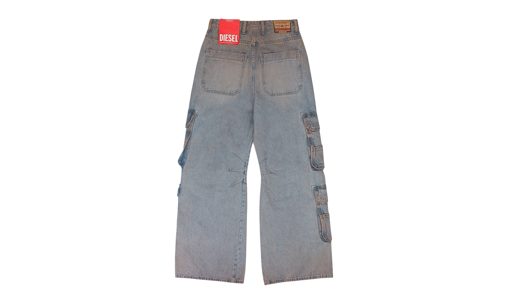 D-SIRE-CARGO-D JEANS BLUE "Blue" A133160KIAI70W