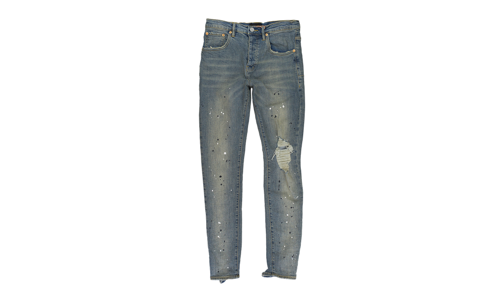 DROPPED FIT JEANS - MID RISE WITH TAPELEG "Indigo" P002 MID 31