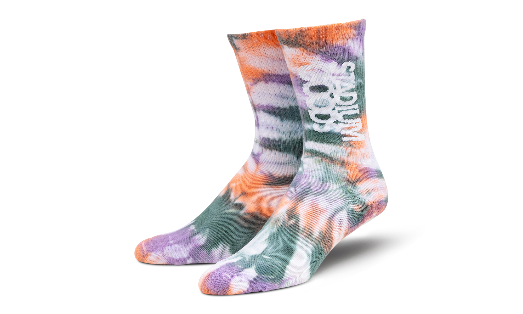Stadium Goods x Smalls Socks "Guava Spiral"