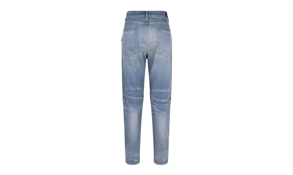 MX2 PLAID Straight-Fit Jeans "Clay Indigo / Orange" MDS194 481