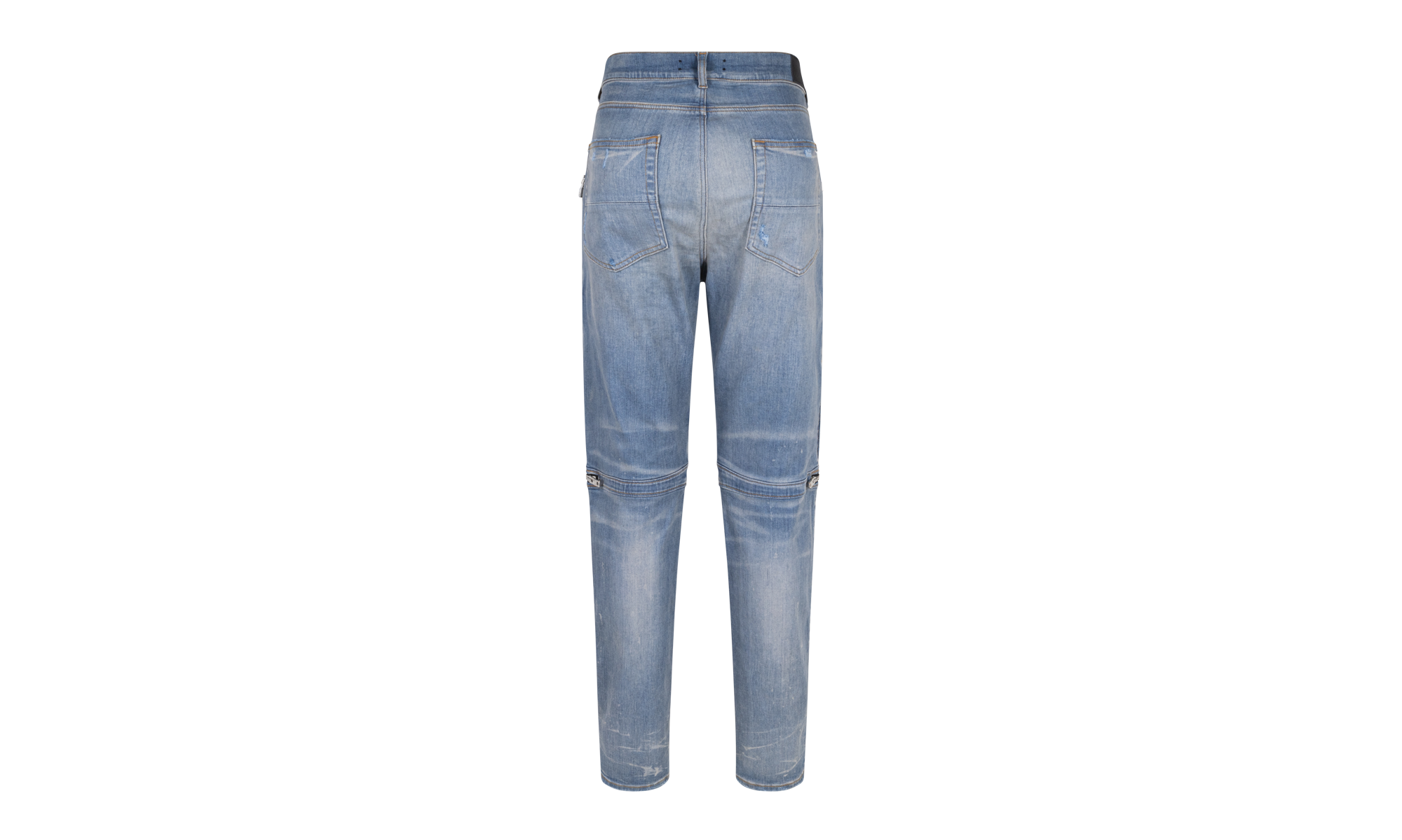 MX2 PLAID Straight-Fit Jeans "Clay Indigo / Orange" MDS194 481