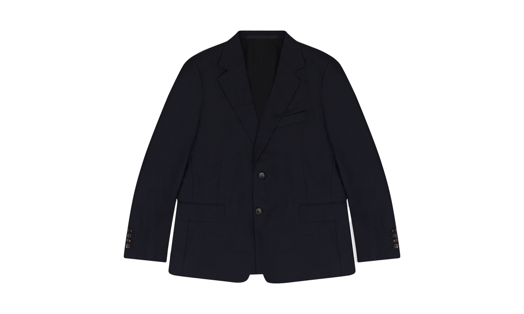 SINGLE BREASTED FLAP POCKETS JACKET BLAZER "Bleu Marine" RM JA0005 4794 P23 29