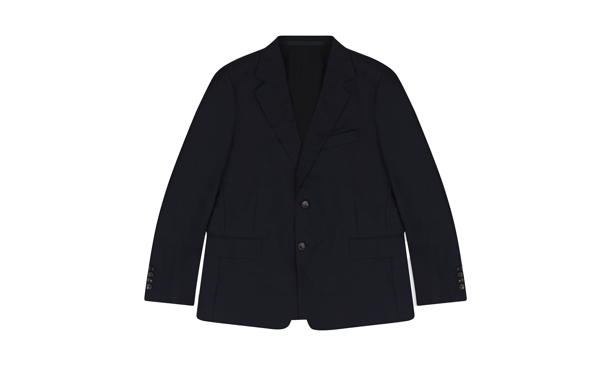 SINGLE BREASTED FLAP POCKETS JACKET BLAZER "Bleu Marine" RM JA0005 4794 P23 29