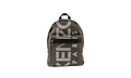 Kenzo Logo Print Mini Backpack "Olive/White"