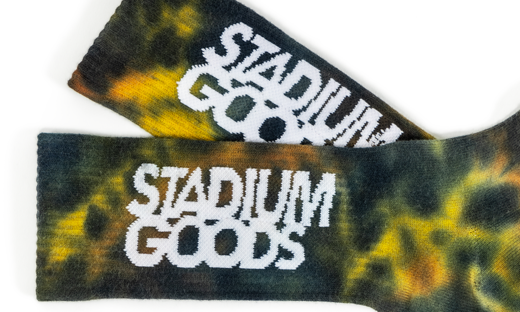 Stadium Goods x Smalls Socks "Jungle Camo Tie-Dye"