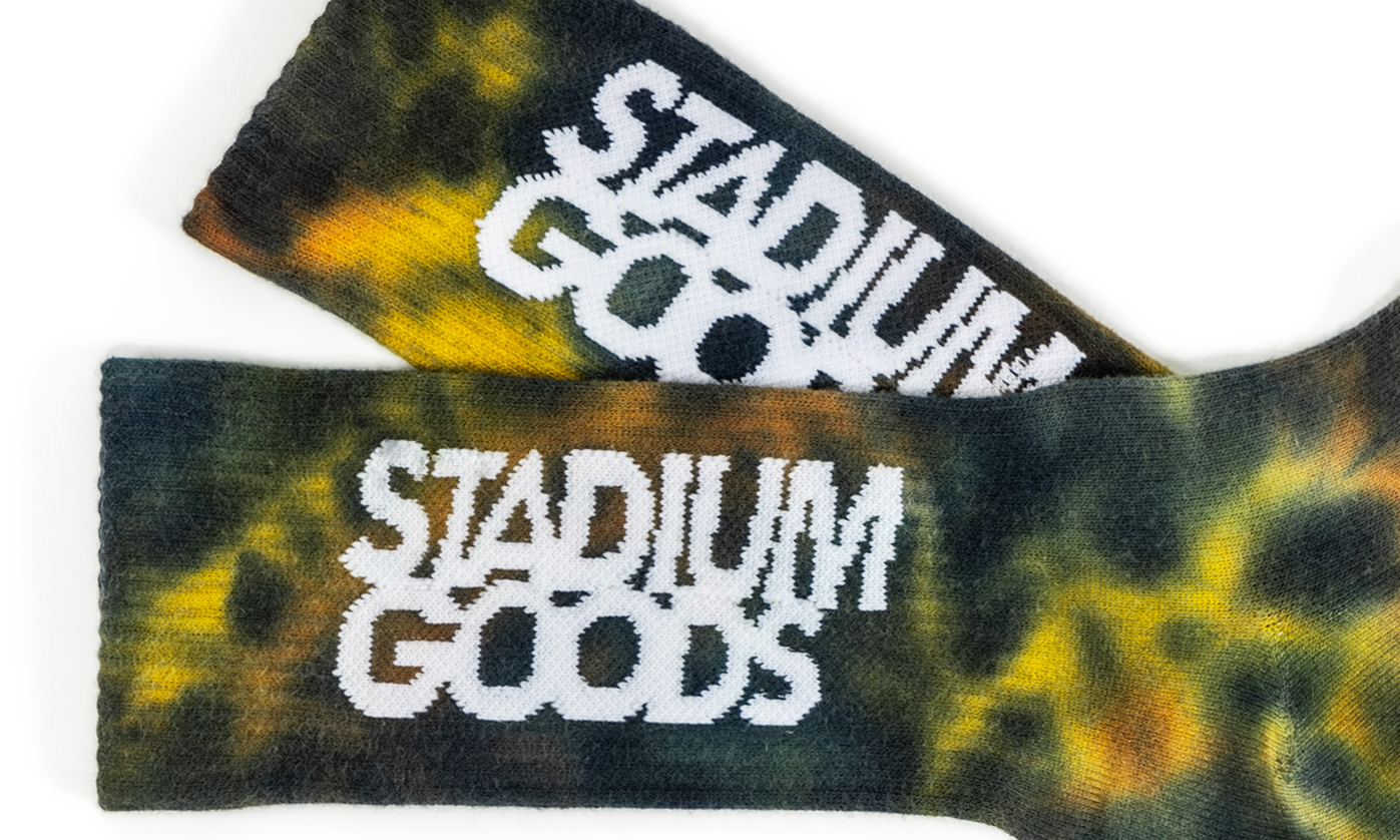 Stadium Goods x Smalls Socks "Jungle Camo Tie-Dye"