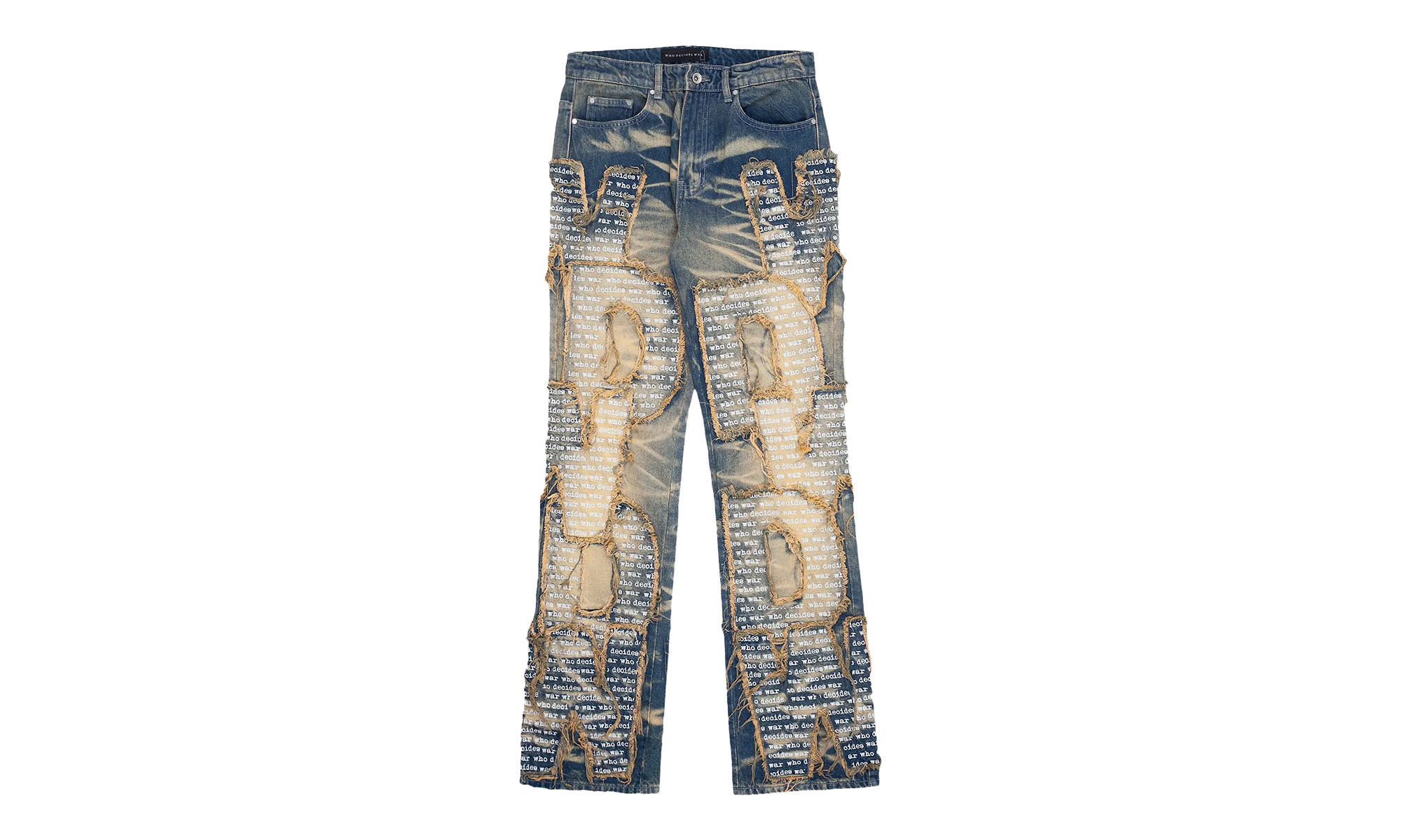 WDW Overlay Denim Jeans "Blue" 1120790009FW24 DENI