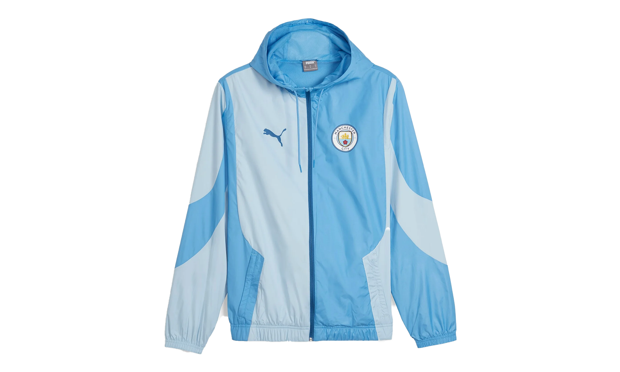 MCFC PREMATCH WOVEN JACKET "Blue" 774372 02