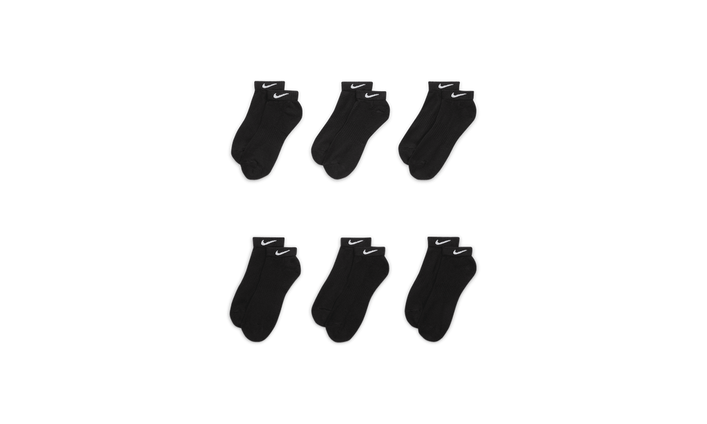 Low Socks Dri-Fit (6 Pairs) Pack "Black" SX7672 010