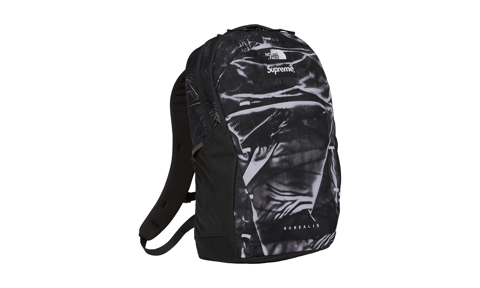 Printed Borealis Trompe L'oeil Backpack "The North Face - Black" SU25028
