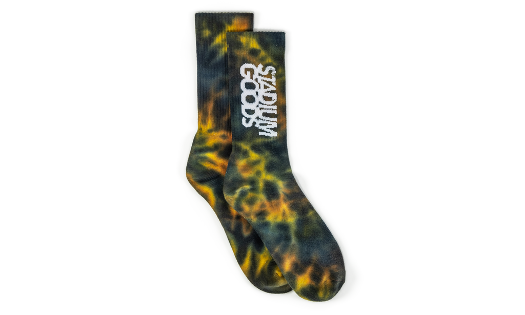 Stadium Goods x Smalls Socks "Jungle Camo Tie-Dye"