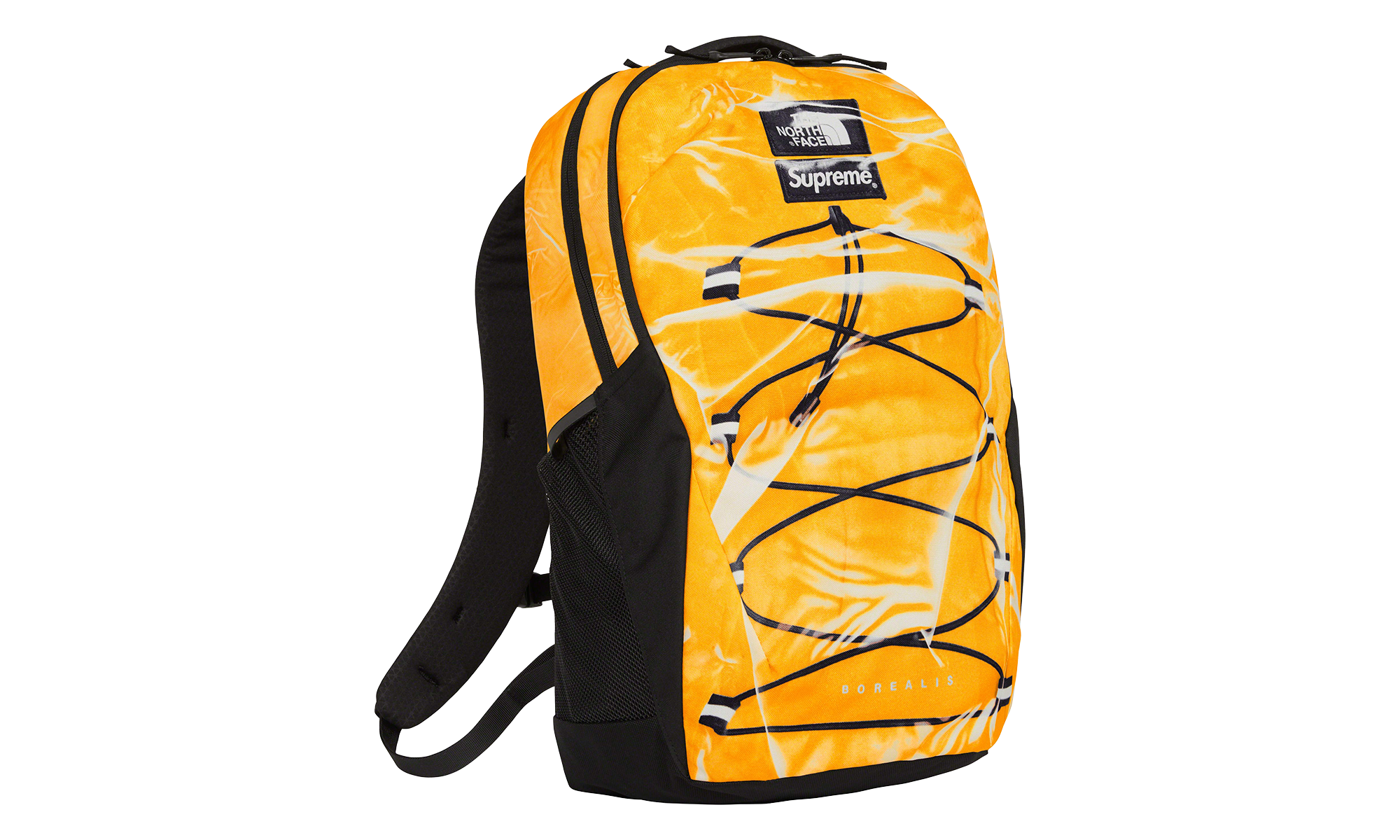 Printed Borealis Trompe L'oeil Backpack "The North Face - Yellow" SU25030