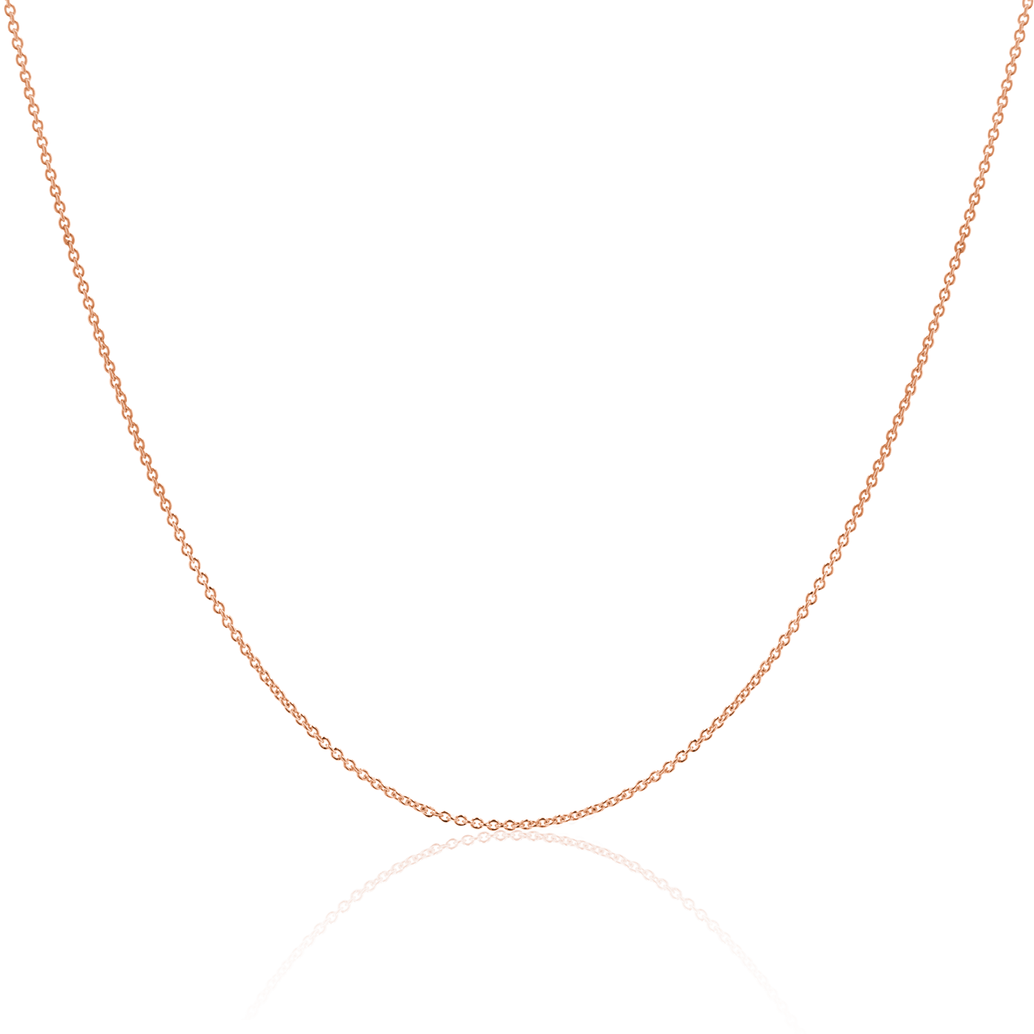 14K Gold Cable Chain Necklace