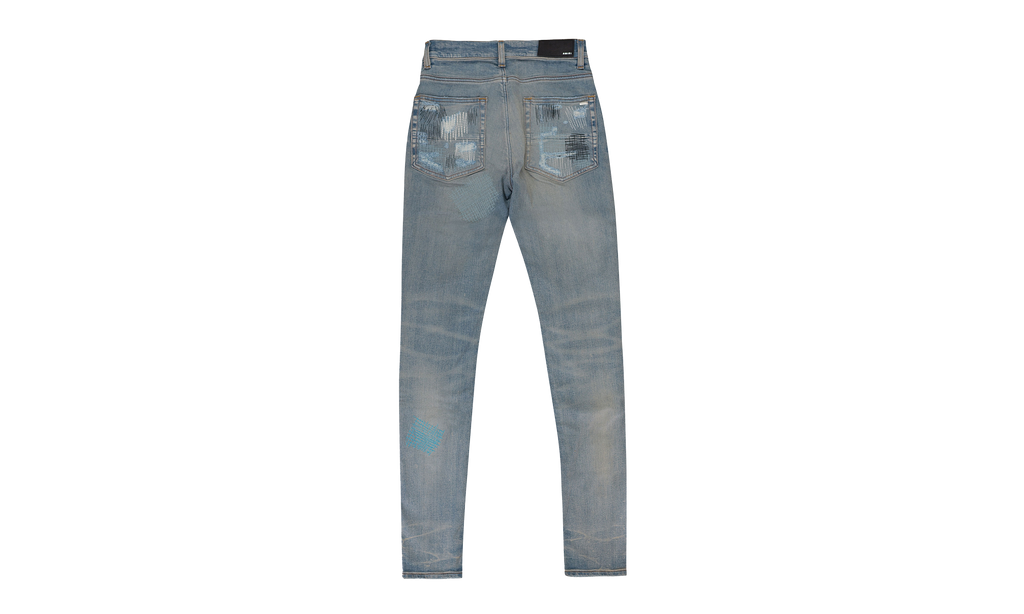 ALL OVER REPAIR CLAY INDIGO JEANS "Clay Indigo" PS22MDS128 CLYIND