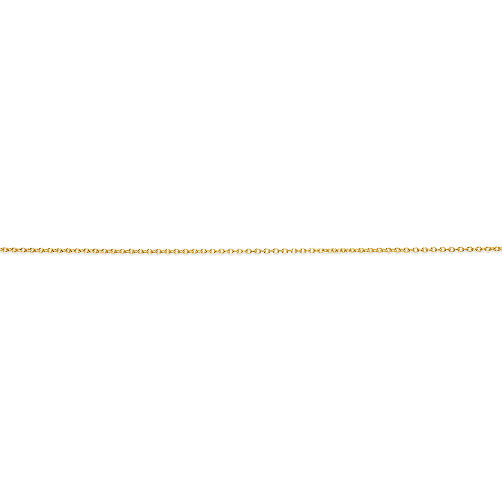 14K Gold Cable Chain Necklace