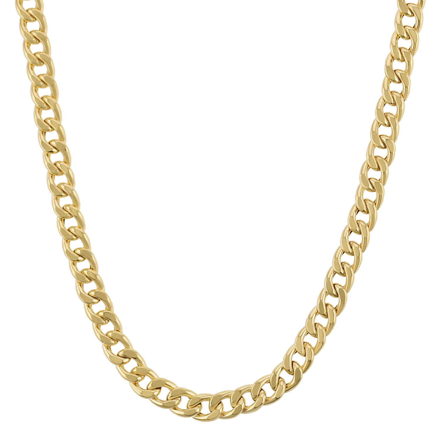 14K Miami Cuban Link Chain Necklace 5.5mm