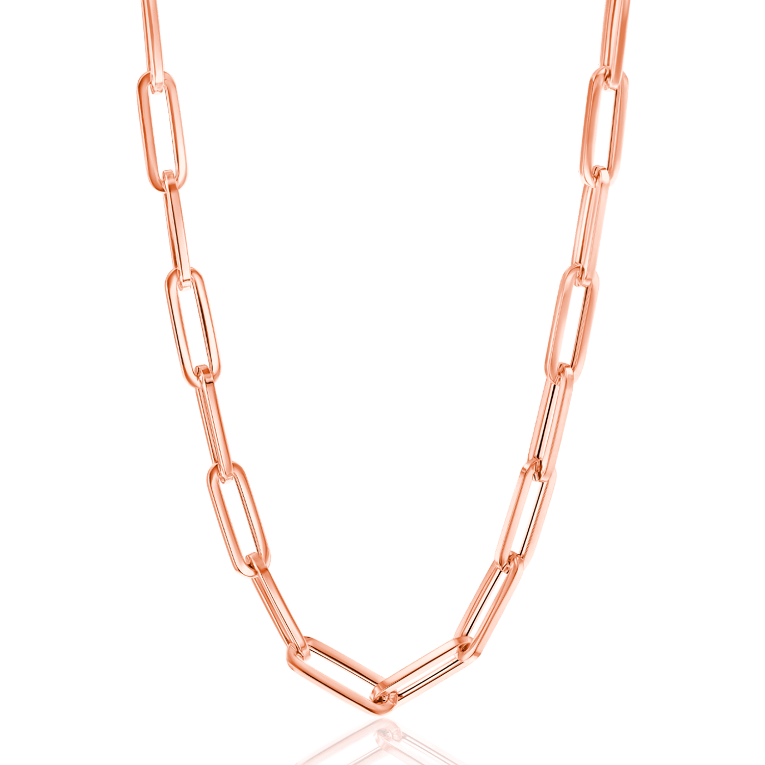 14K Grand Paper Clip Chain
