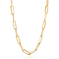 14K Grand Paper Clip Chain