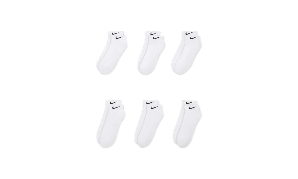 Everyday Low-Cut Socks(6 Pairs) "White" SX7672 100