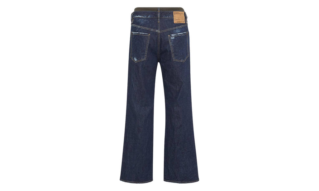 Dark Indigo Aviator Wash Loose Jeans "Blue" S71LB1633D30011470