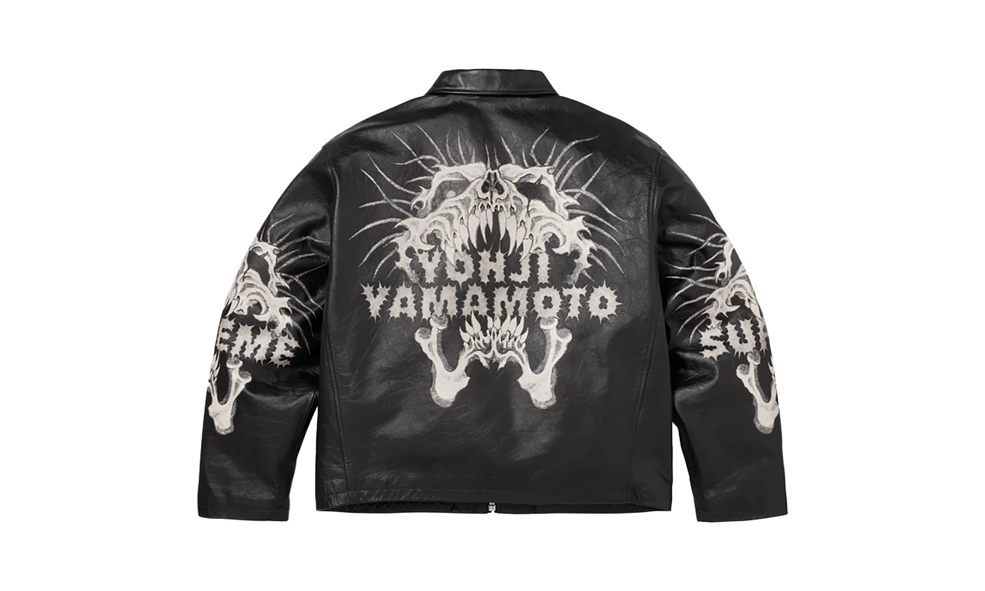 Y's by Yohji Yamamoto® Leather Jacket "FW 25 - Black" SU25911