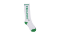 Fuck You Logo Socks (1 Set) "White / Green" CHRM0599