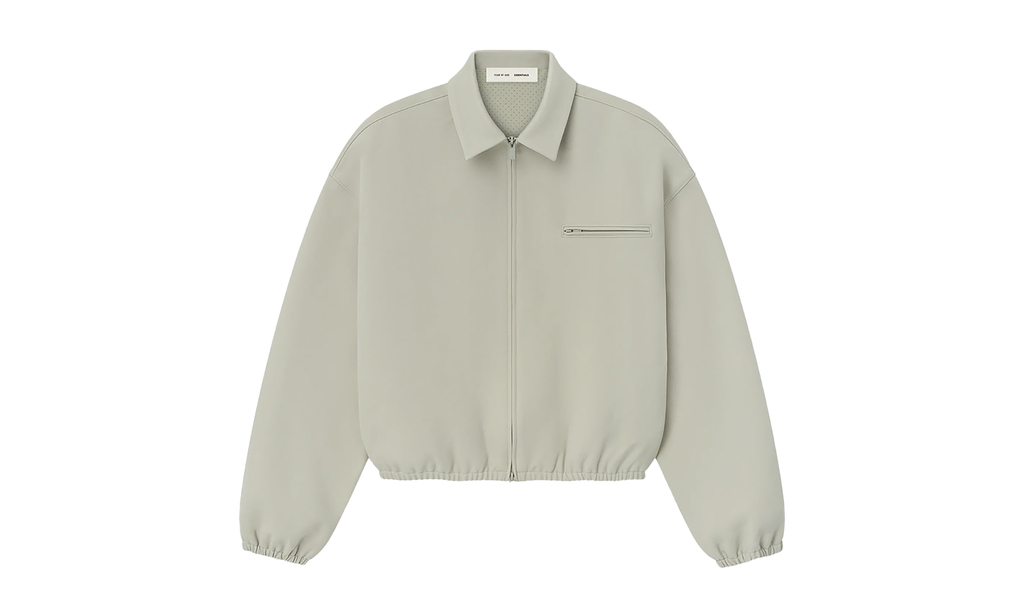 Bonded Canvas Full Zip Jacket "Abby Stone" 202SP258066F