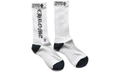 Fuck You Logo Socks (1 Set) "White / Black" CHRM0603