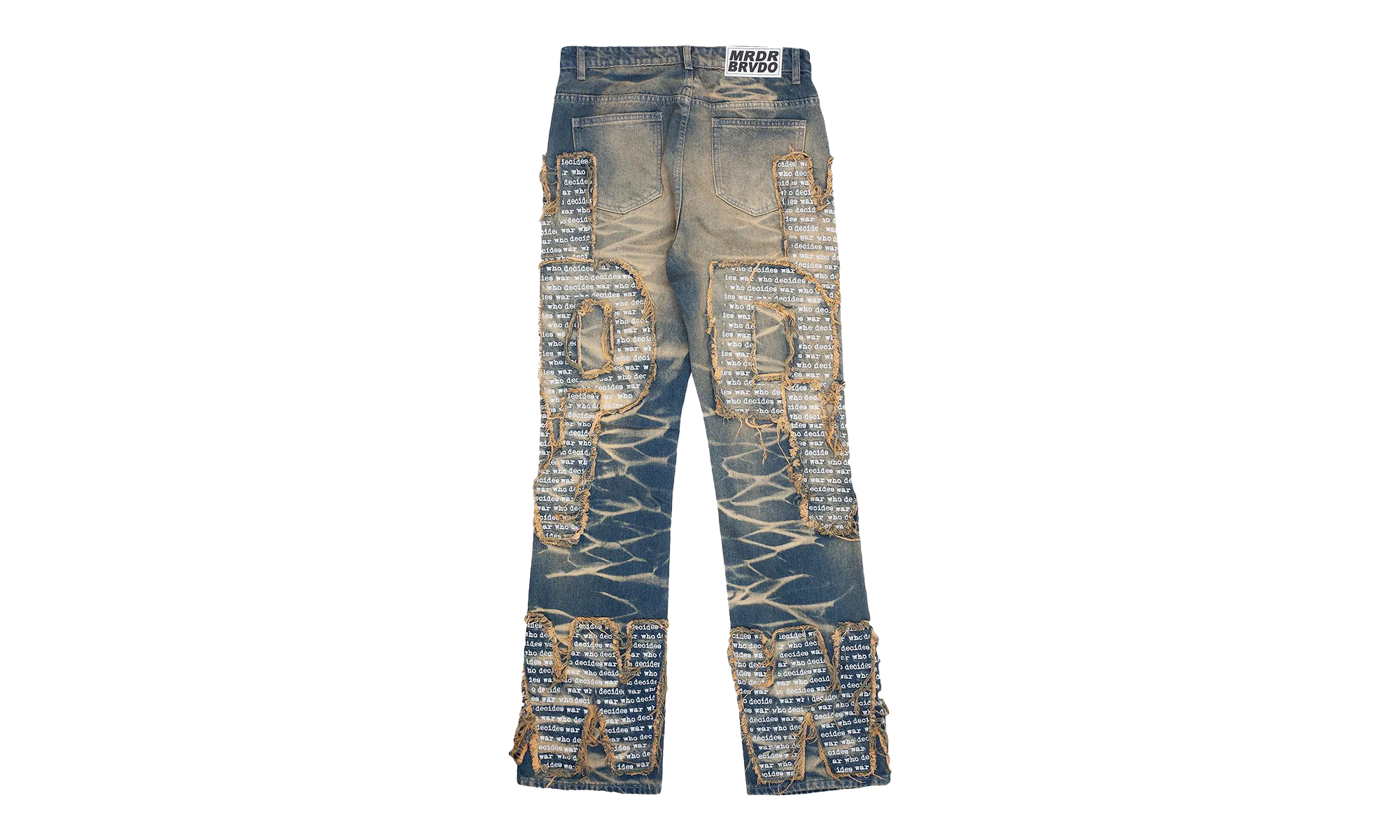 WDW Overlay Denim Jeans "Blue" 1120790009FW24 DENI