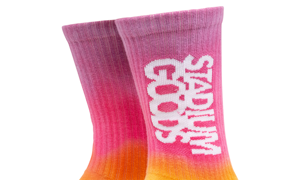 Stadium Goods x Smalls Socks "Pink Sunset Gradient" SGS0230