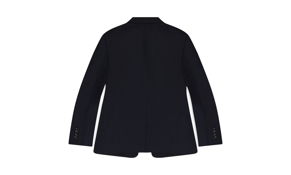 SINGLE BREASTED FLAP POCKETS JACKET BLAZER "Bleu Marine" RM JA0005 4794 P23 29