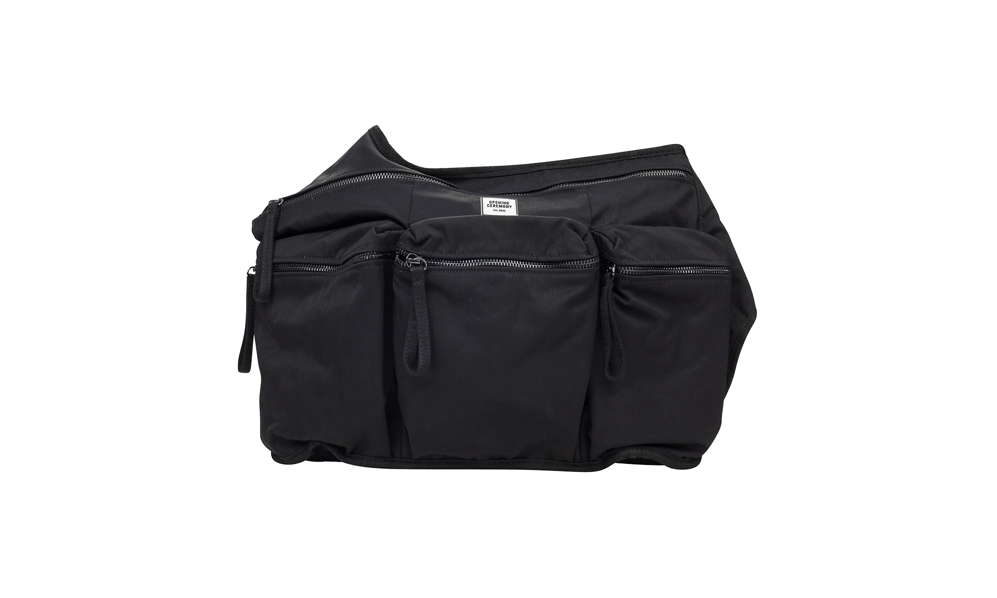 NYLON SLING BACKPACK "BLACK" S20ZES27020 BLACK