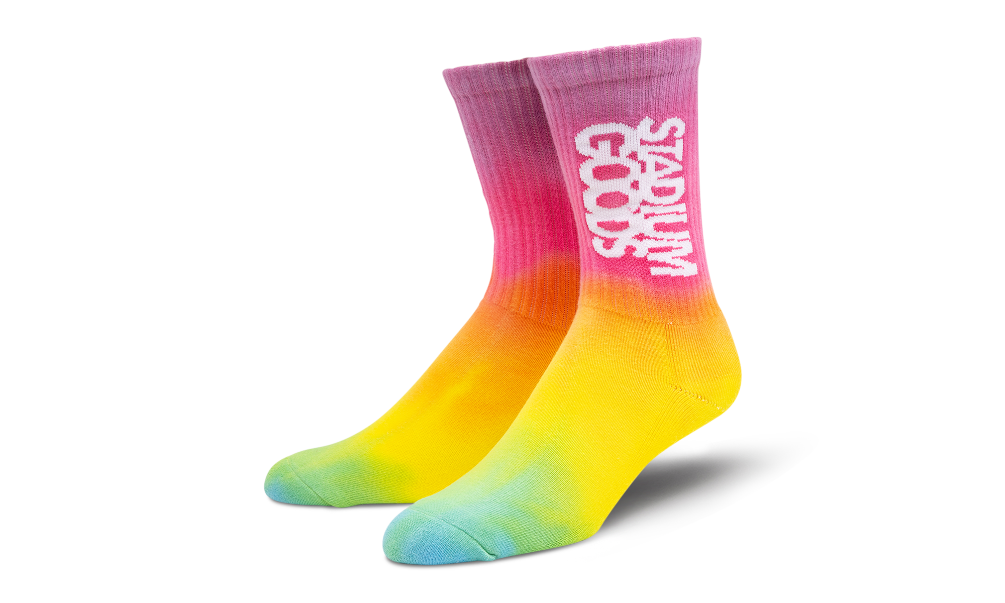 Stadium Goods x Smalls Socks "Pink Sunset Gradient" SGS0230