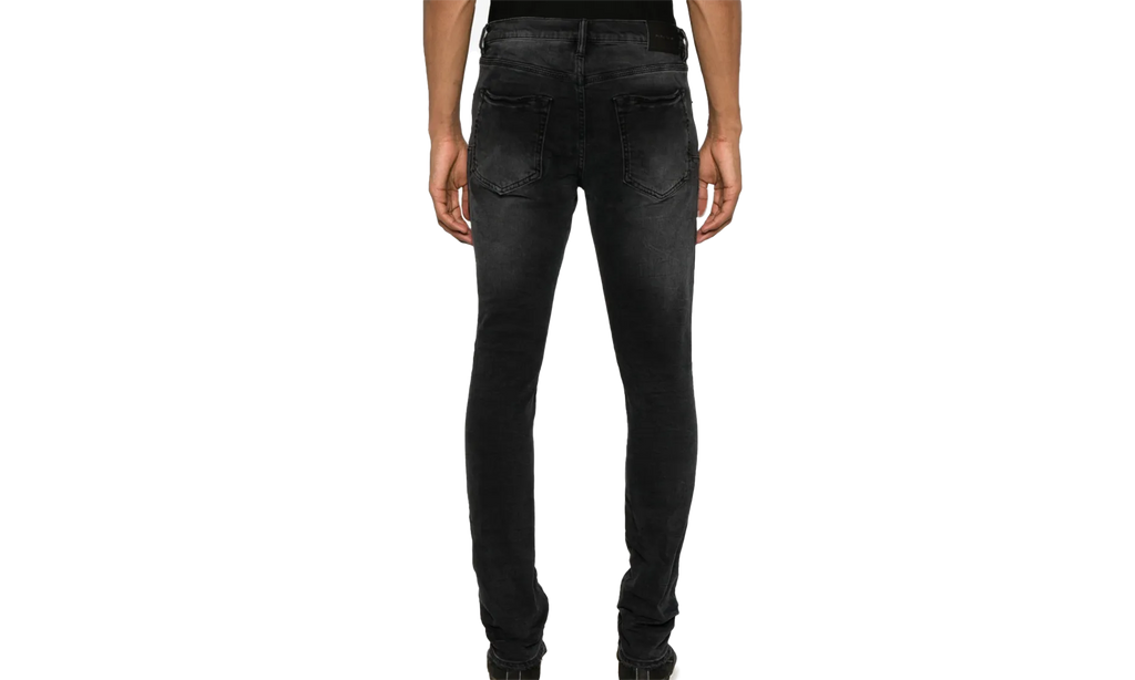 Purple X Blue Sky Skinny Jeans "Black" P001 PBCS824