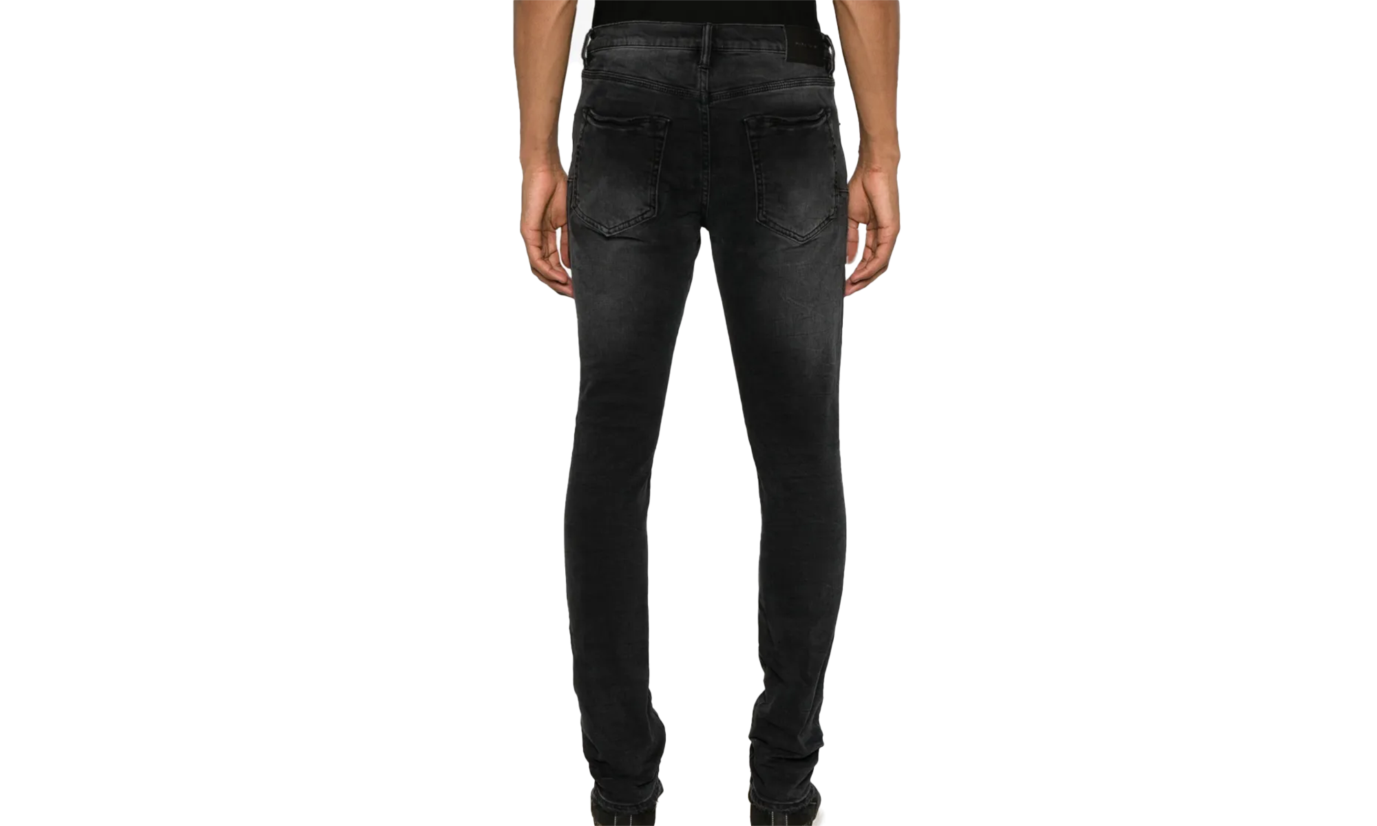 Purple X Blue Sky Skinny Jeans "Black" P001 PBCS824