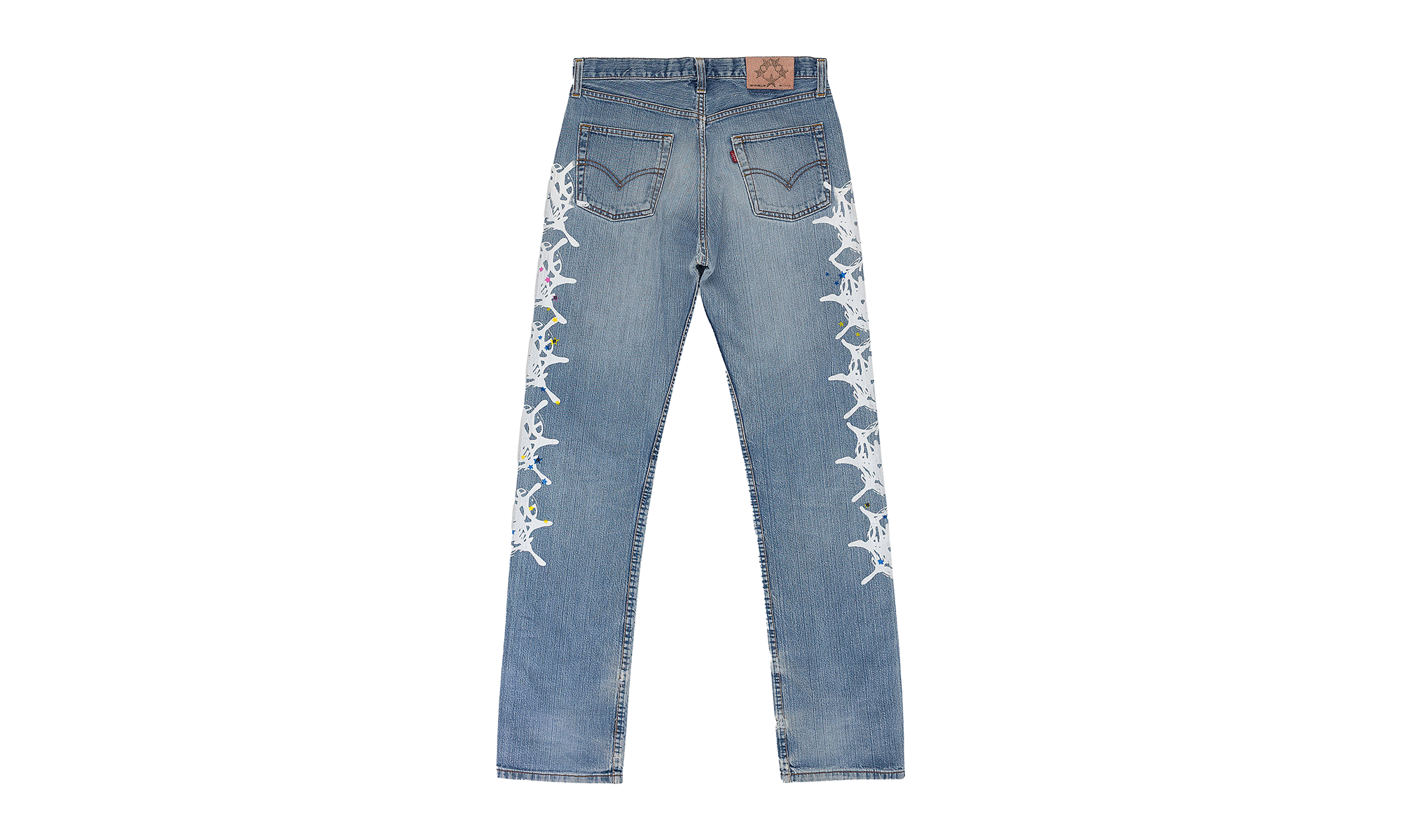 VINTAGE WEB STRAIGHT-FIT JEANS "Denim Blue" SP5der107
