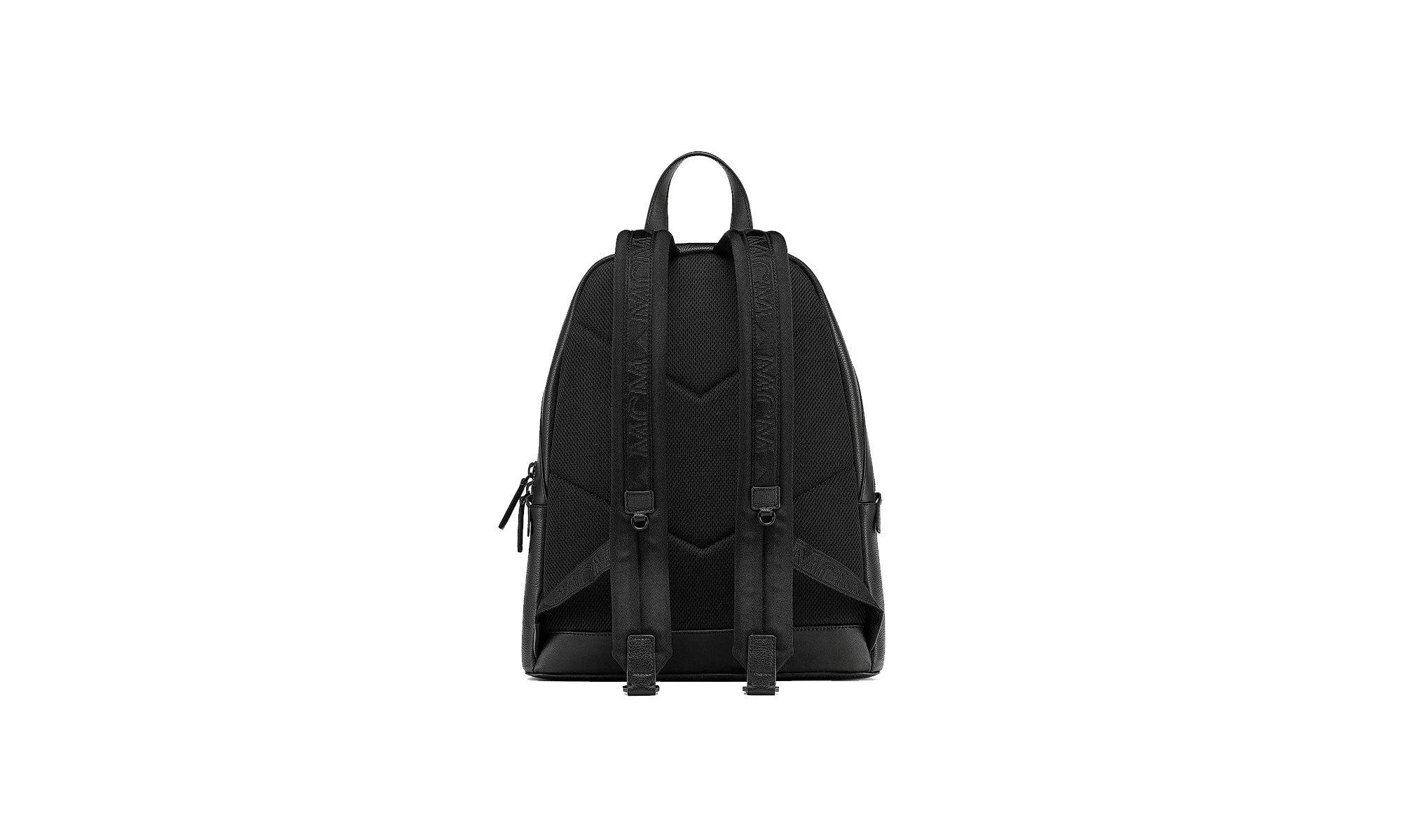 Stark Backpack in Embossed Spanish Leather "Black" MMKCAVE01BK001