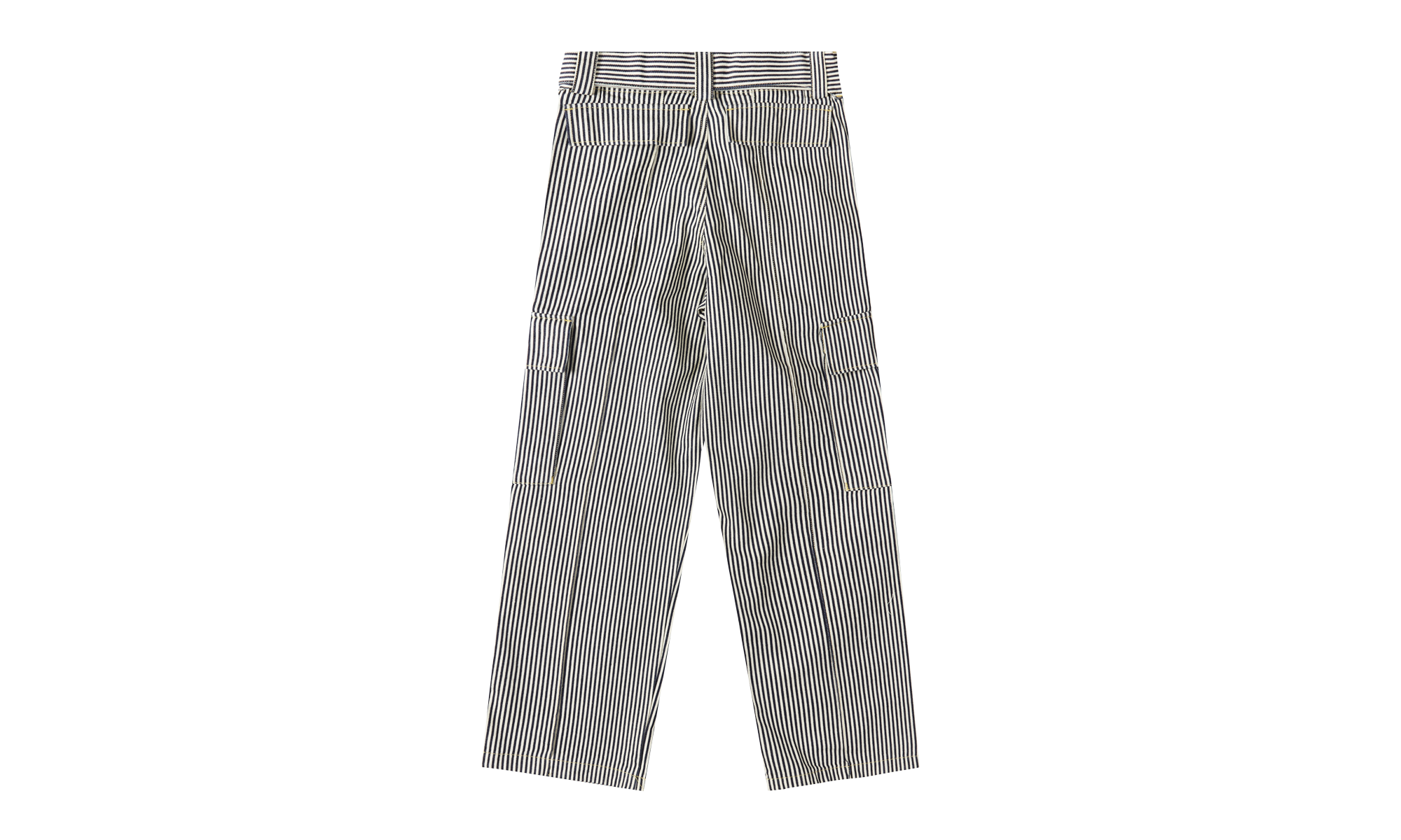 STRIPED JEANS ARMY STRAIGHT JEANS BLUE "BLUE" FE58DP3756N1DM