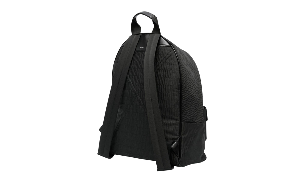 Jacquard Nylon Backpack Unisex Style "BLACK" PF23MAB007001