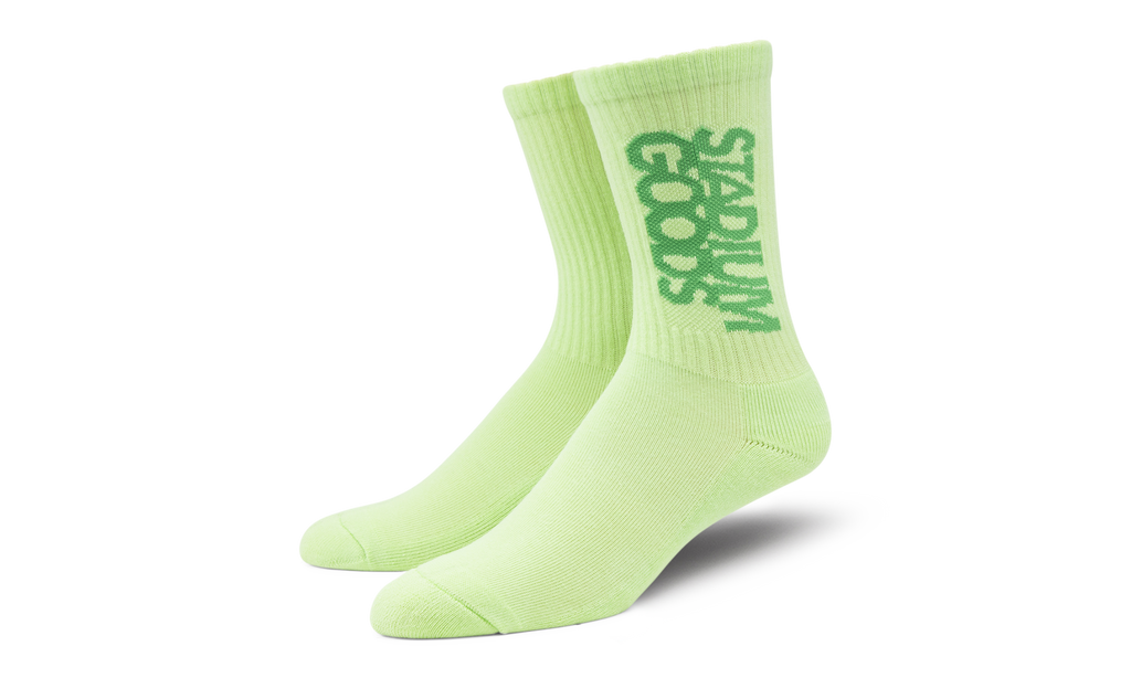 Crew Socks "Green Grass" SGS0459