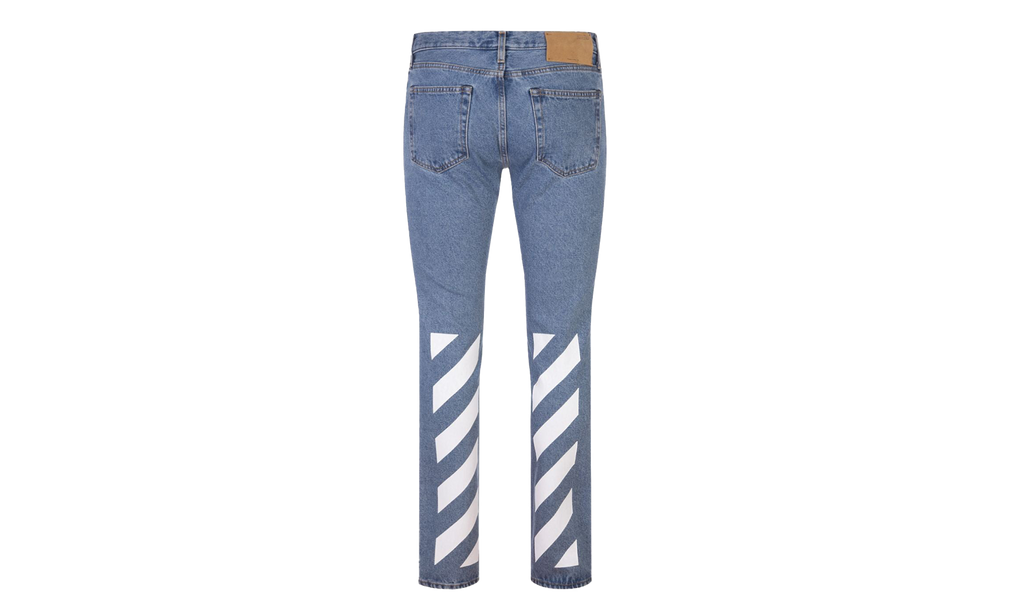 Diagonal Tab Slim Jeans "Denim" OMYA102C99DEN00