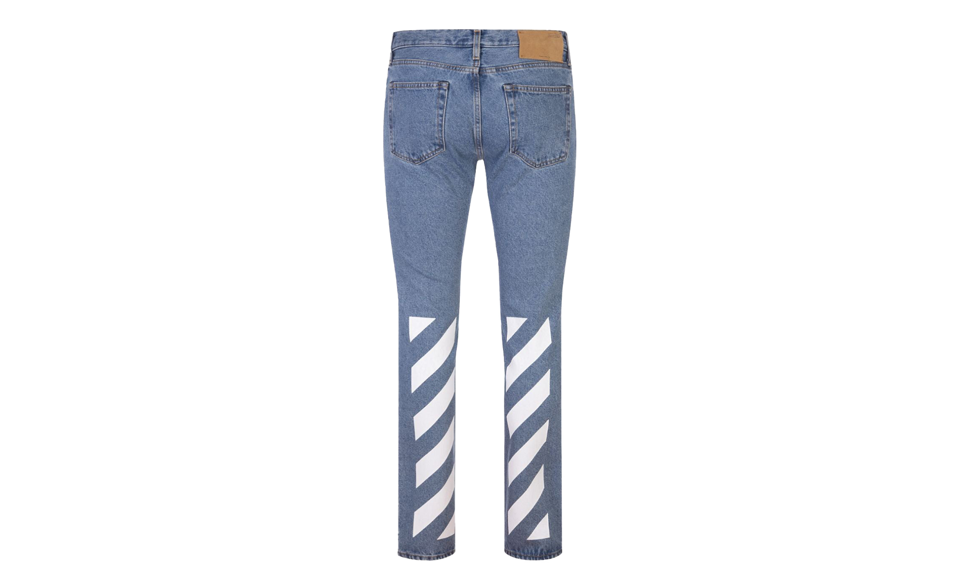 Diagonal Tab Slim Jeans "Denim" OMYA102C99DEN00