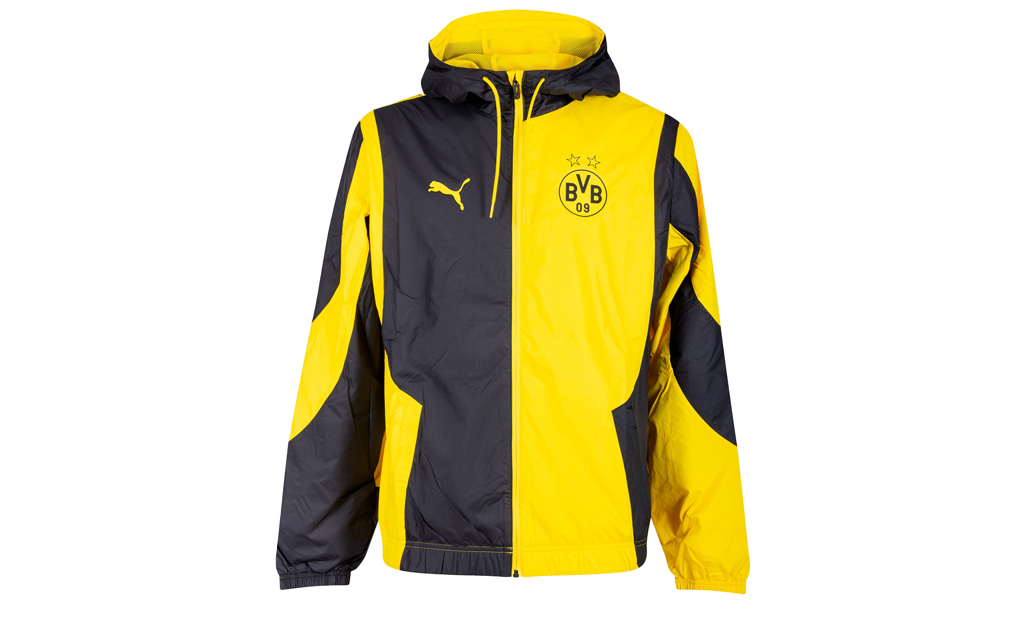 BVB PREMATCH WOVEN JACKET WMNS "Yellow" 774202 01