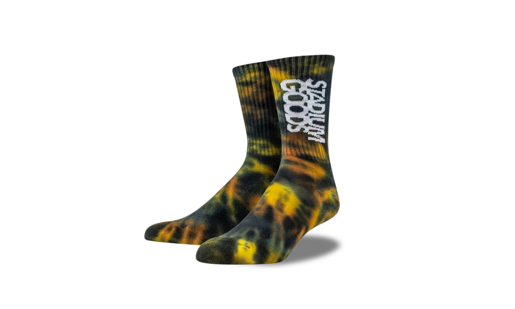 Stadium Goods x Smalls Socks "Jungle Camo Tie-Dye"