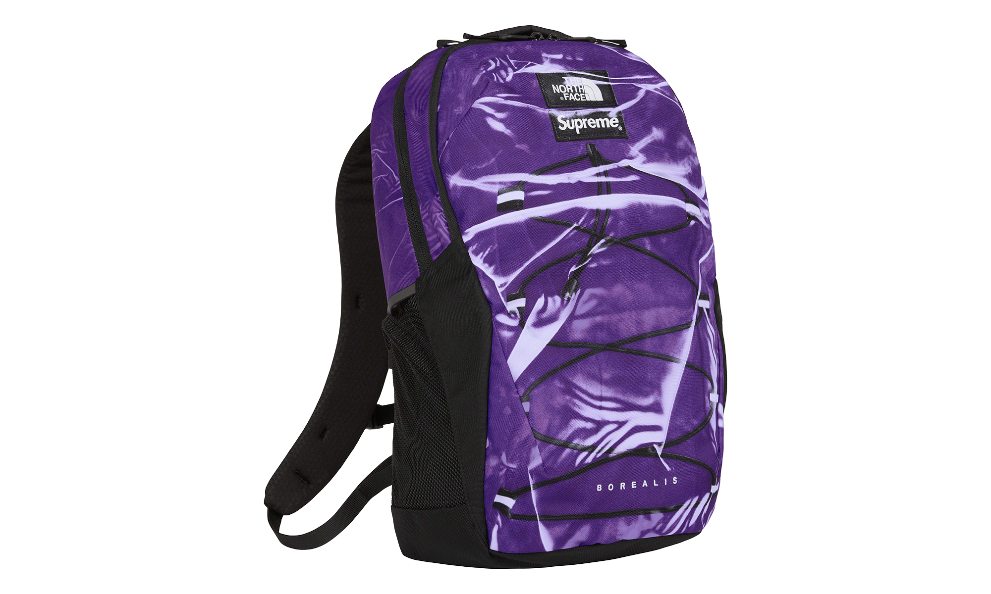 Printed Borealis Trompe L'oeil Backpack "The North Face - Purple" SU25031