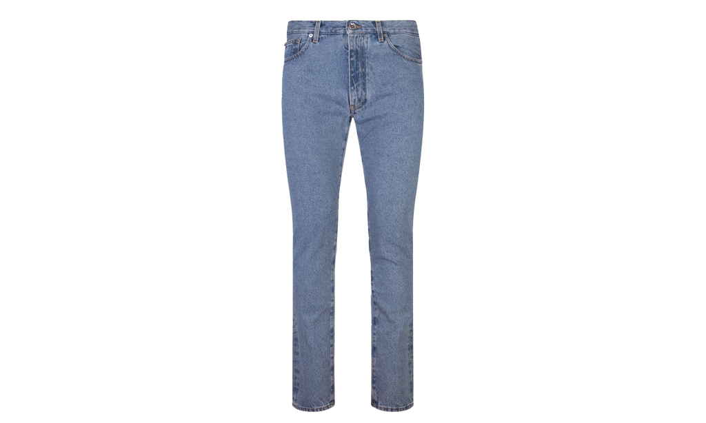 Diagonal Tab Slim Jeans "Denim" OMYA102C99DEN00