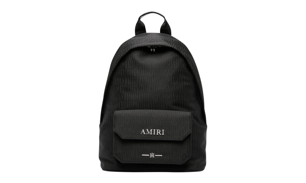 Jacquard Nylon Backpack Unisex Style "BLACK" PF23MAB007001