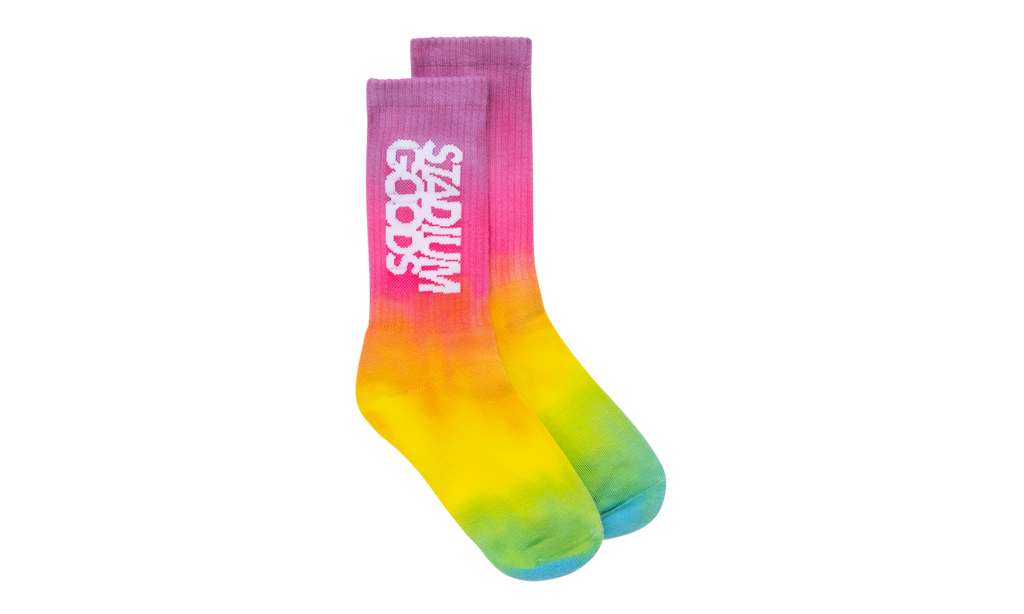 Stadium Goods x Smalls Socks "Pink Sunset Gradient" SGS0230