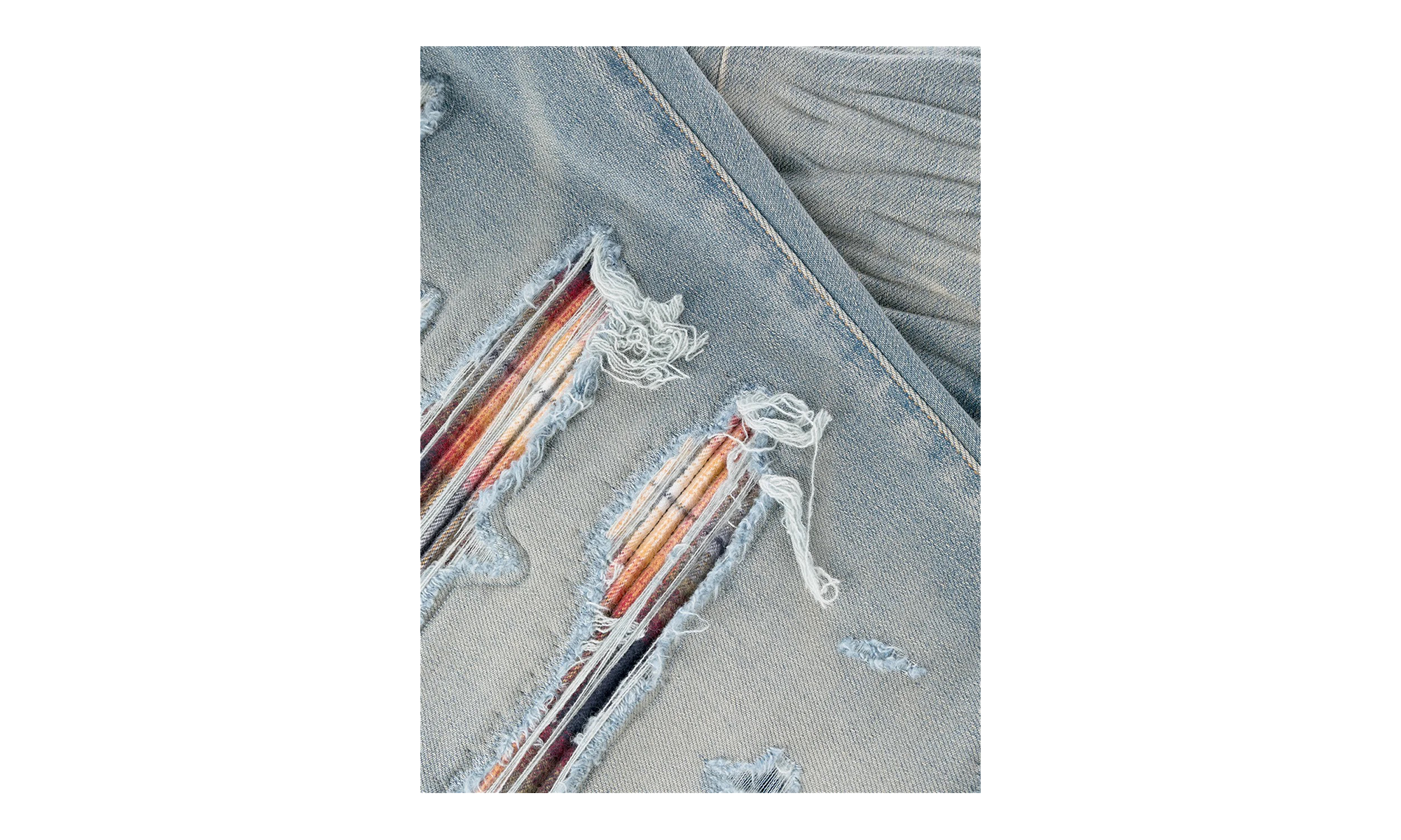 Thrasher Jeans "Clay Indigo Plaid" PS22MDS150 408